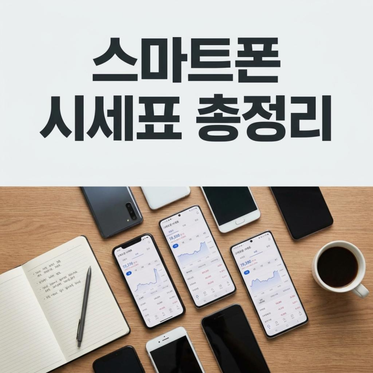강남 휴대폰 성지 스마트폰 시세표 보기 총정리