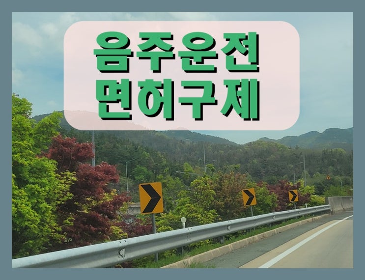  양평 음주운전면허취소 구제 요약 설명