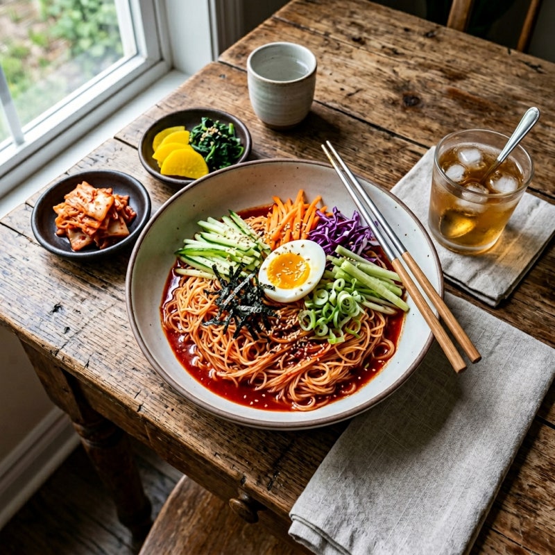 성시경도 반한 그 맛! 김풍 비빔 파스타, 3분 레시피는 이렇네요