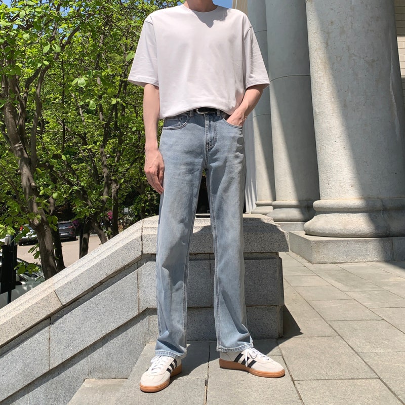 남자 데님팬츠 브랜드 쿨탠다드 남성 여름 청바지 패션 깔끔한 핏 시원한 색감!