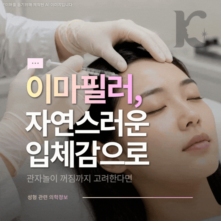  광주이마필러 관자놀이까지 입체적인 볼륨을 위한다면 수완지구성형외과 칼럼