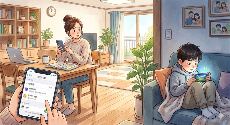 [ 아이폰 사용법 7편 ] 아이폰 자녀 스크린타임 먹통 & 오류 해결 방법 정리