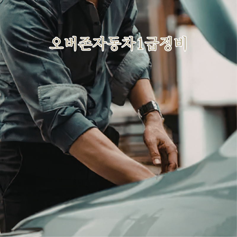 정왕동 자동차 검사소 찾는다면 시간 아끼는 선택 오버존자동차1급정비