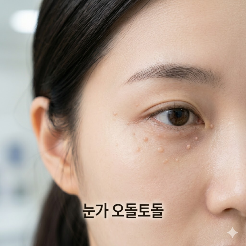 눈가 오돌토돌 ‘한관종’ 원인부터 제거 비용, 재발 방지 꿀팁까지 총정리