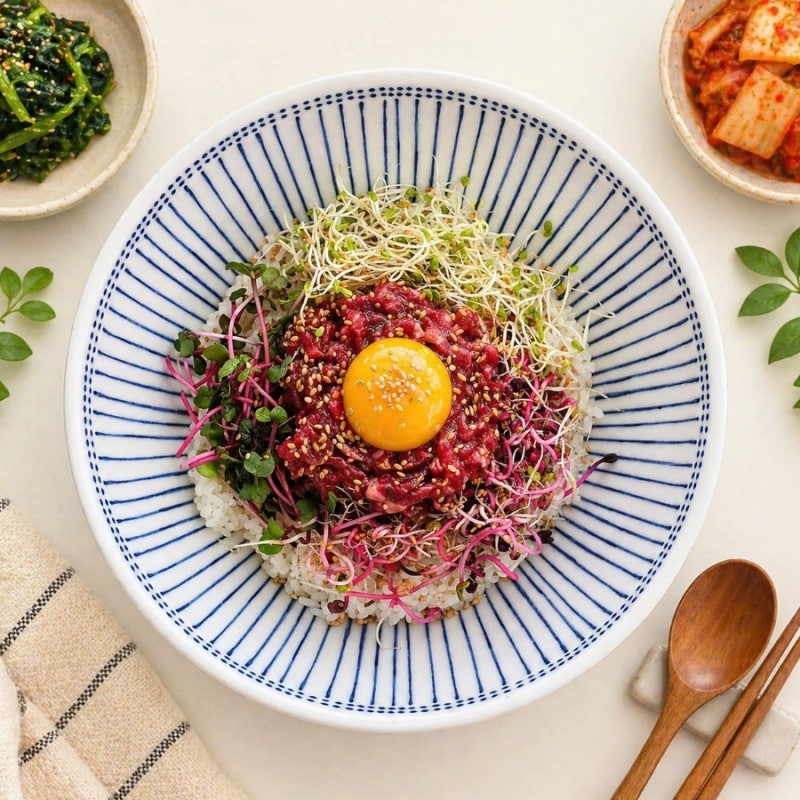육회비빔밥 만들기 육회 만드는법 양념 소스 레시피