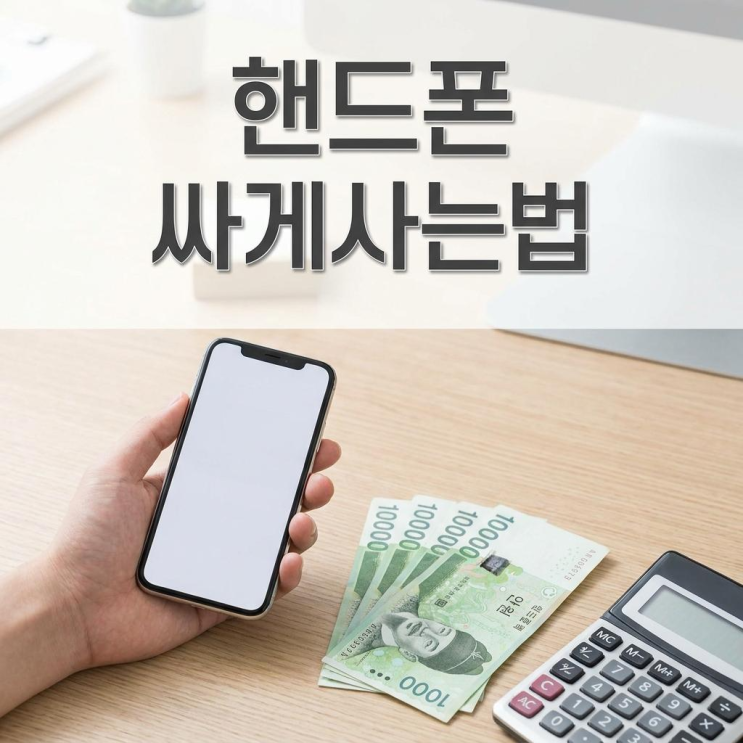  익산 휴대폰 성지 시세표 확인 핸드폰 싸게사는법