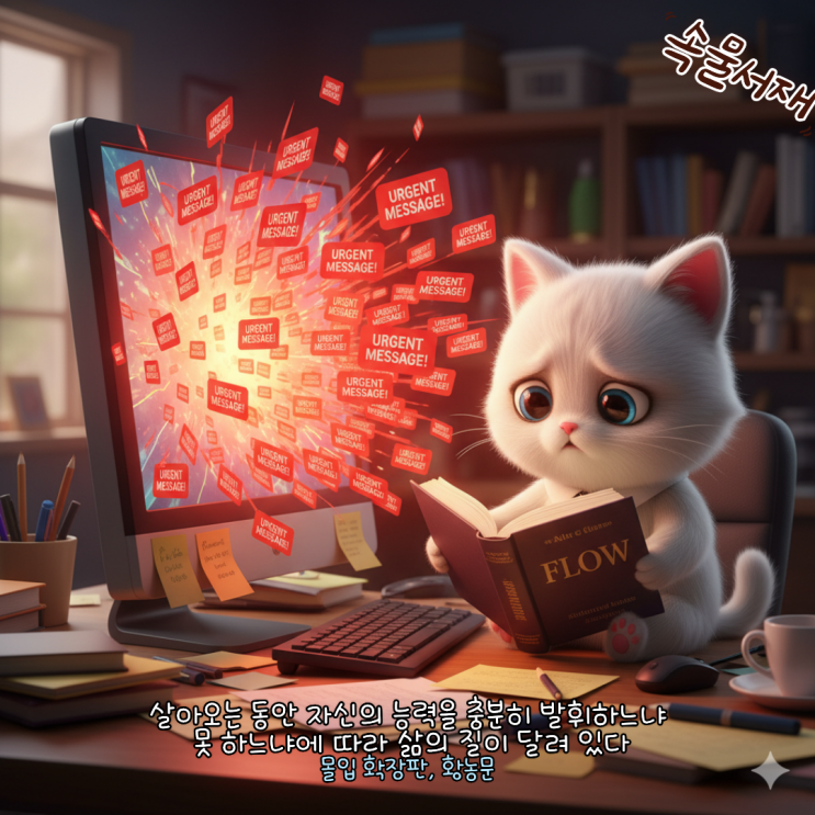  [한줄 평/인용문]몰입 확장판, 황농문