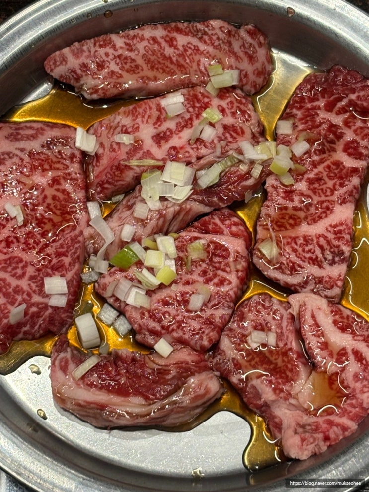 소나무 왕십리 한우 소갈비살 전문점 블루리본 안창살맛집