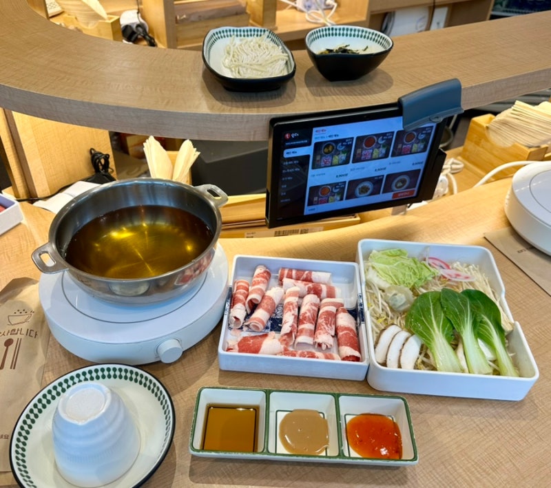 [목동/오목교] 100도씨 샤브혼밥 후기｜1인 샤브샤브 가능한 오목교역 맛집