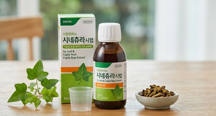 심한 기침 가래 해결하는 시네츄라시럽, 우리 아이 얼마나 먹여야 할까?