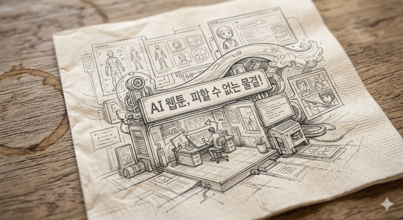 AI 웹툰, 피할 수 없는 물결!