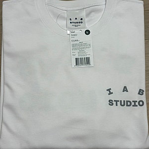 아이앱 스튜디오 아이앱 롱슬리브 화이트 구매 후기 및 사이즈 정보 26SS IAB Studio IAB Long Sleeve ....