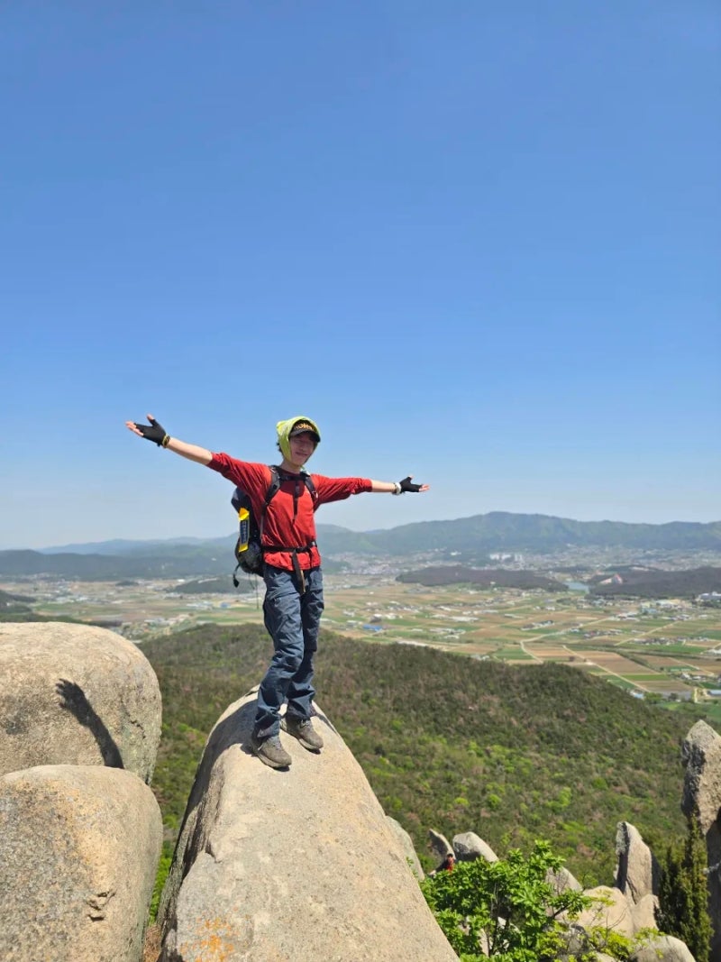 경주 마석산 산행기 릿지
