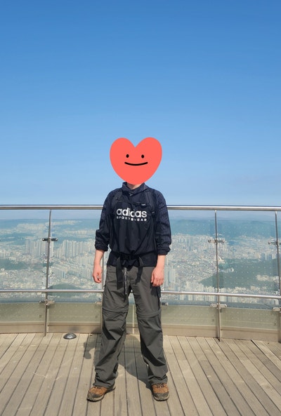 2. 롯지 (Lodge) 고고팬츠 체인저 - 딥 그린 (남녀공용)