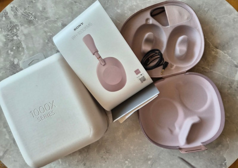 [SONY] 소니 헤드셋 샌드핑크 WH-1000XM6 구매후기