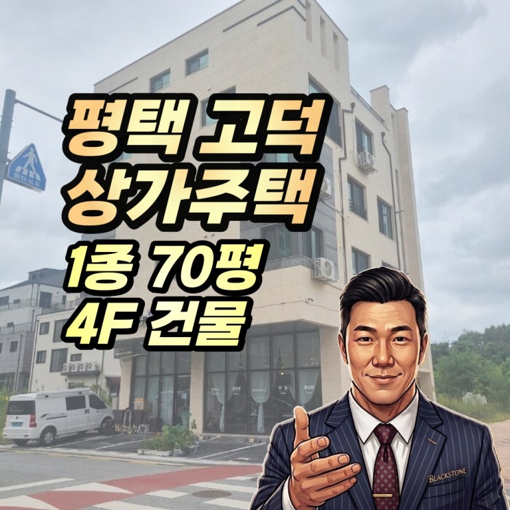  평택 고덕신도시 신축 상가주택 반값 경매의 숨겨진 진실 (2024타경49941)