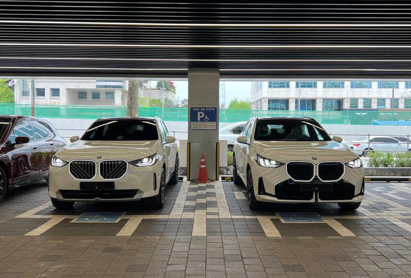 BMW X3 20 Base 와 X3 20 M Sport 의 차이점!