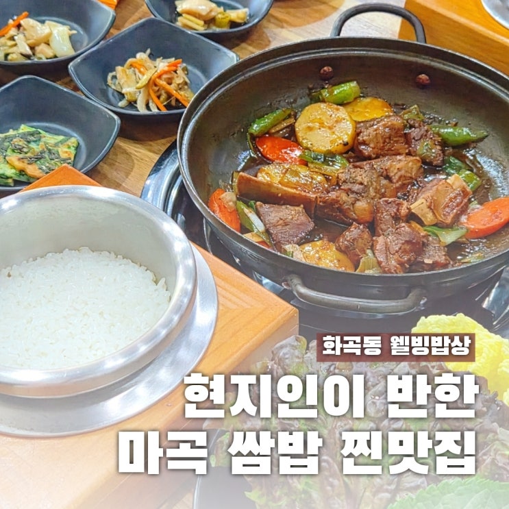  마곡 쌈밥 현지인이 반한 웰빙밥상 (다음날 재방문함;;)