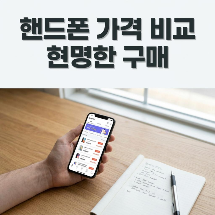  울산 동구 휴대폰성지 핸드폰 가격 비교 현명한 구매 방법