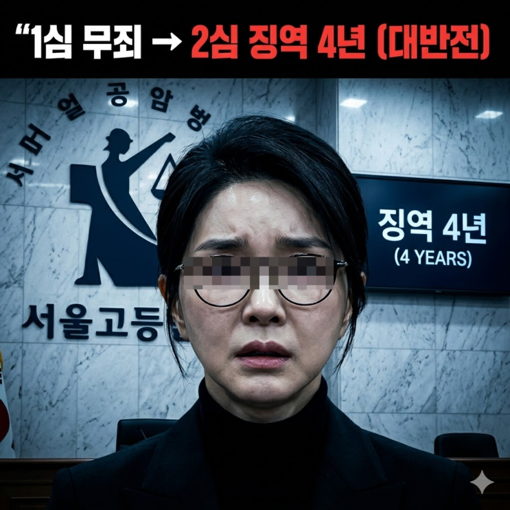  김건희 2심 징역 4년 선고, 지금 난리 난 판결문 핵심 내용
