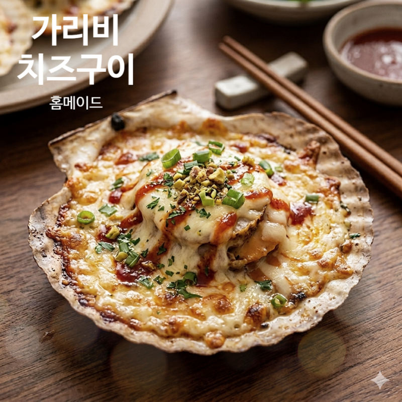 집에서 즐기는 치즈 가리비 구이 가리비 해감 방법과 유의할 점