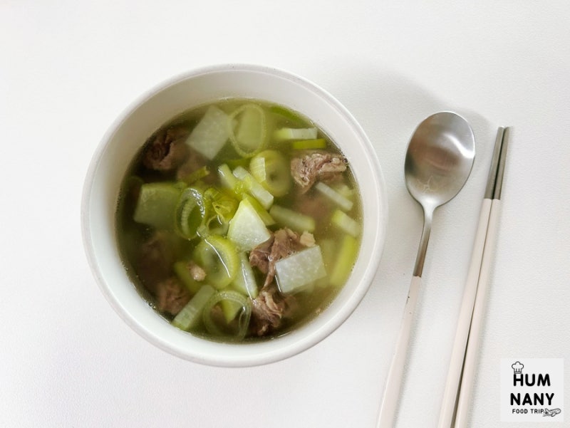 소갈비탕 만들기 순살갈비탕 레시피