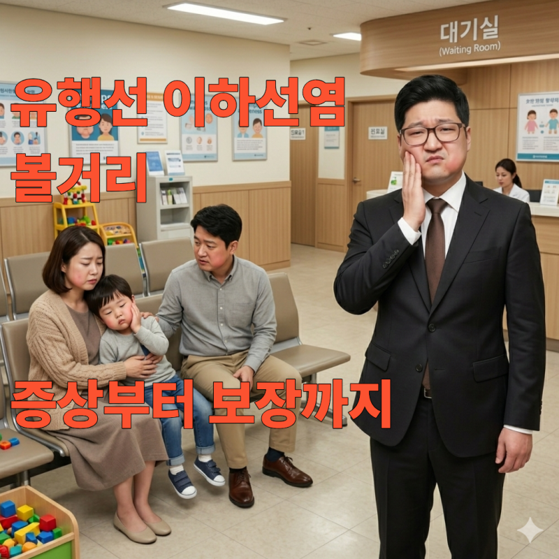 볼거리 증상과 전염 놓치기 쉬운 초기 신호와 대응방법은?