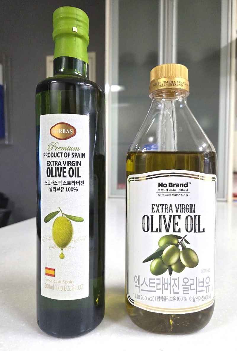 좋은 올리브유 고르기 기준/노브랜드 추천상품 엑스트라버진 올리브유 장단점 비교 및 먹는....