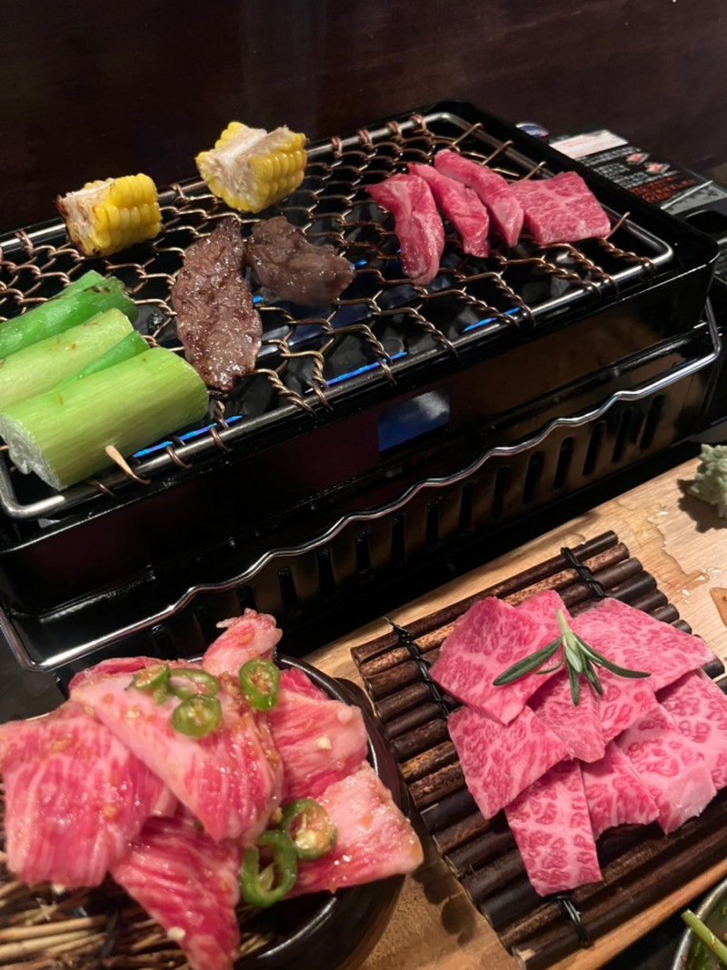 을지로 맛집 우희 본점 와규 화로구이 힙지로 데이트 감성 술집 요리주점 (콜키지 프리)