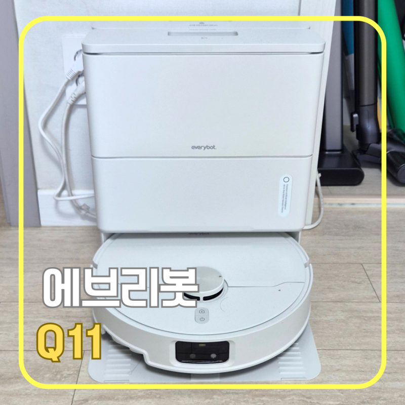 에브리봇 Q11 로봇청소기 후기｜로보락 비교 끝에 선택한 이유 (물걸레 성능 솔직 리뷰)