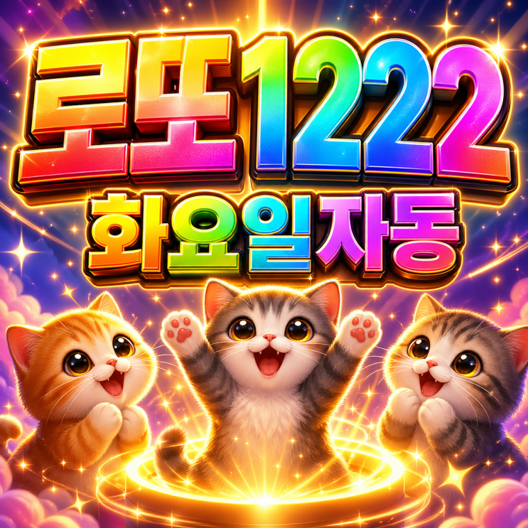  2026 로또 1222회 화요일 자동 자동분석 핵심 흐름 공개! 이건 머선 패턴이고!? 