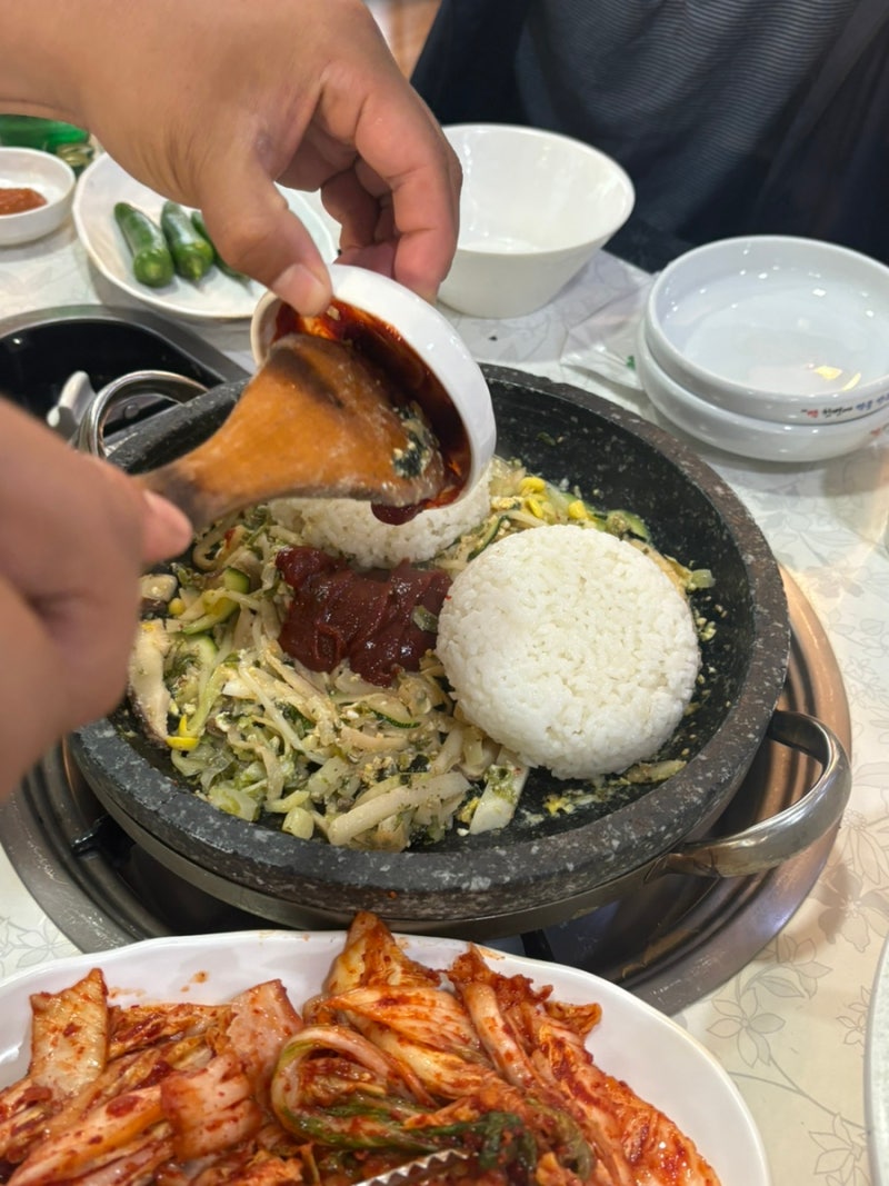 진해 자은동 맛집 “섬마을” 해물칼국수, 돌솥비빔밥 맛집, 진해 현지인 추천맛집