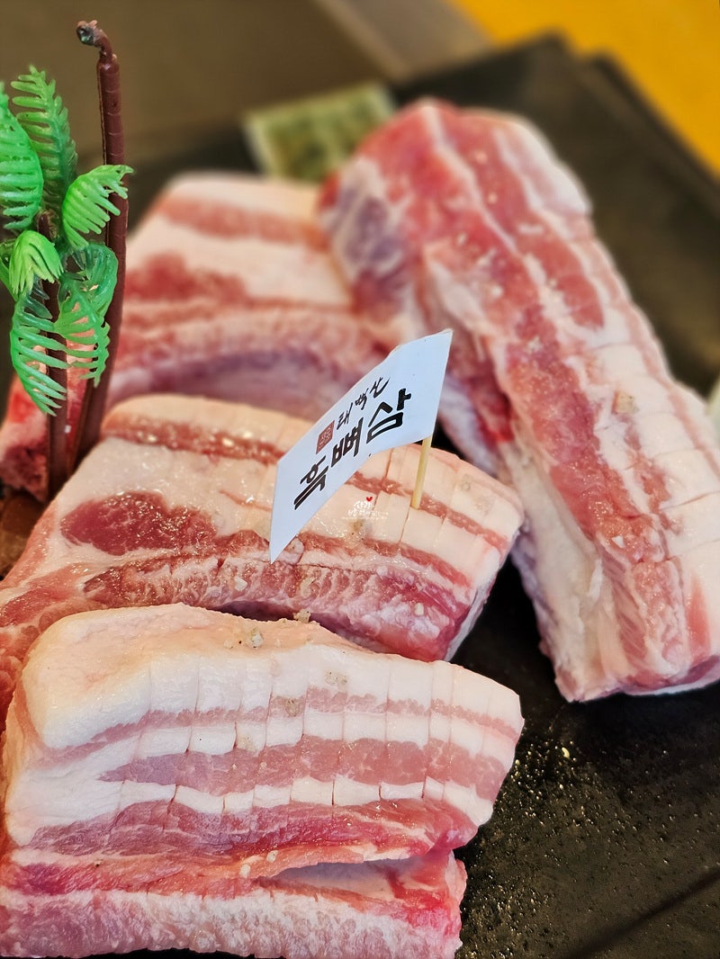 제주공항 근처 맛집 이호이동 제주태백산 - 도착 축하 또는 고별 제주 흑돼지 식사로 훌륭한 ....
