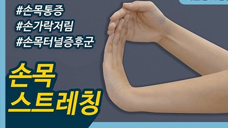 [손가락 통증, 손목 통증] 건초염, 손목터널증후군, 근막통증증후군 증상 및 해결법(직장인, ....