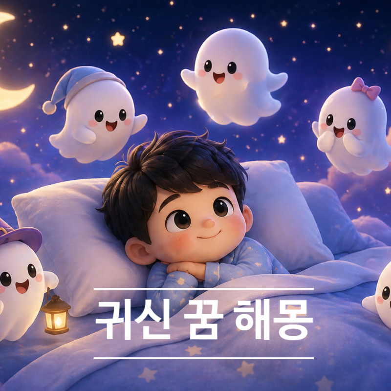귀신 꿈 해몽 총정리, 상황별 의미 한눈에 보기