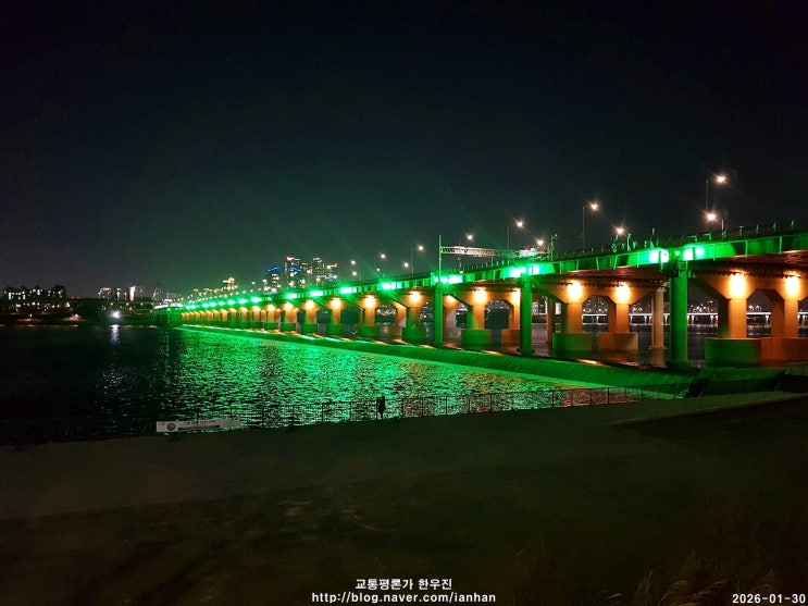  잠실대교 야경 찍으러 잠실역에서 걸어서 가는 방법 (도보, 자전거 모두 가능)