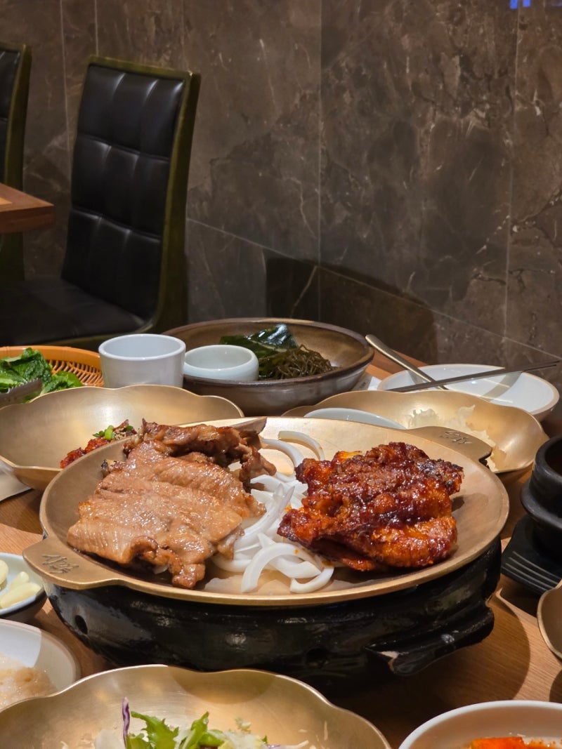 상무지구 돼지갈비 맛집 상무옥숯불갈비/주차 편하고 모임 하기 좋은 곳