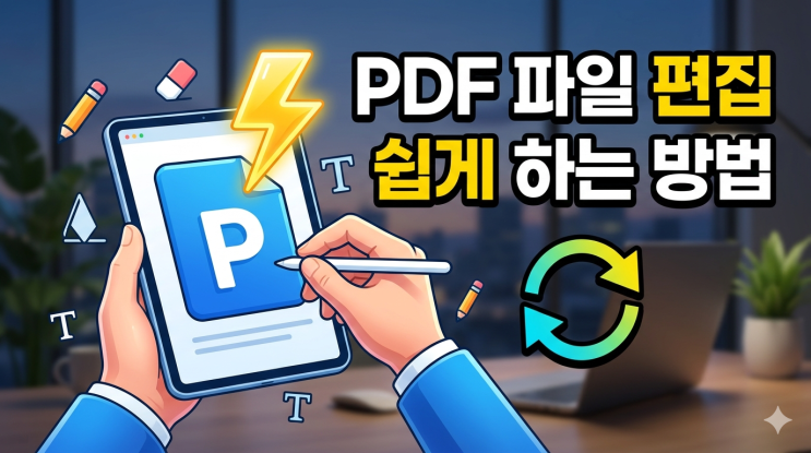  PDF 파일 편집, 프로그램 설치 없이 쉽고 빠르게 끝내는 방법 (완벽 가이드)