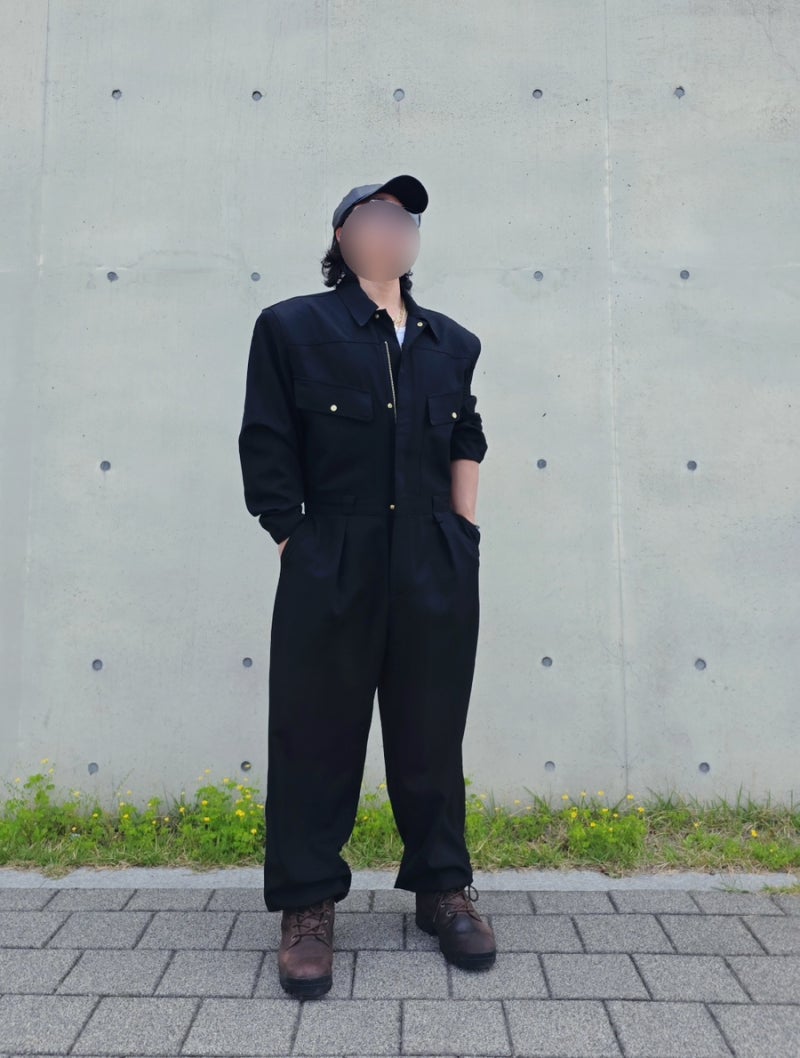 자라,윌리 차바리아 오버사이즈 핏 점프수트 화보같은 실착후기(스타일링팁)
