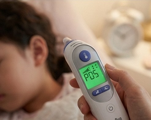 브라운 체온계 6525 POS에러 고장 깜빡거림 해결방법 애둘맘이 아직도 브라운 쓰는 이유
