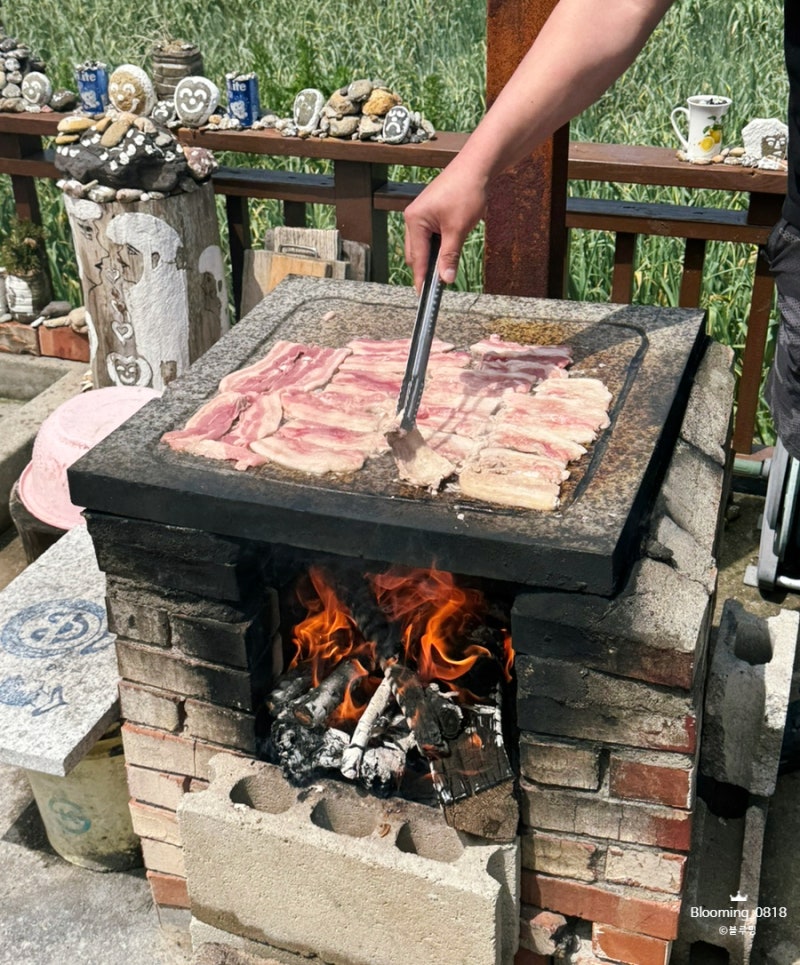 통영 사량도 대교민박｜숙소 후기 먹는여행 + 청보리밭 산책