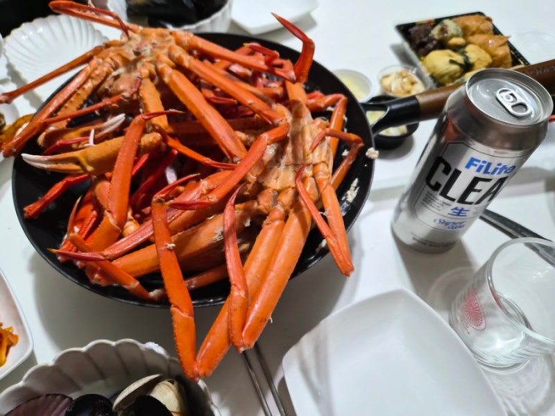 홍게 찌는 법부터 맛까지 영덕농수산 제철 홍게 후기
