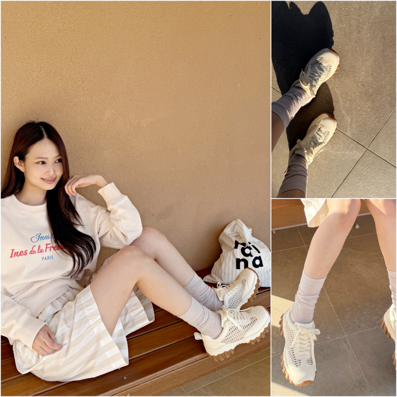 SODA 소다 스니커즈 여름에 신기 좋은 소다 네스트 여성 스니커즈로 여름 코디 완성