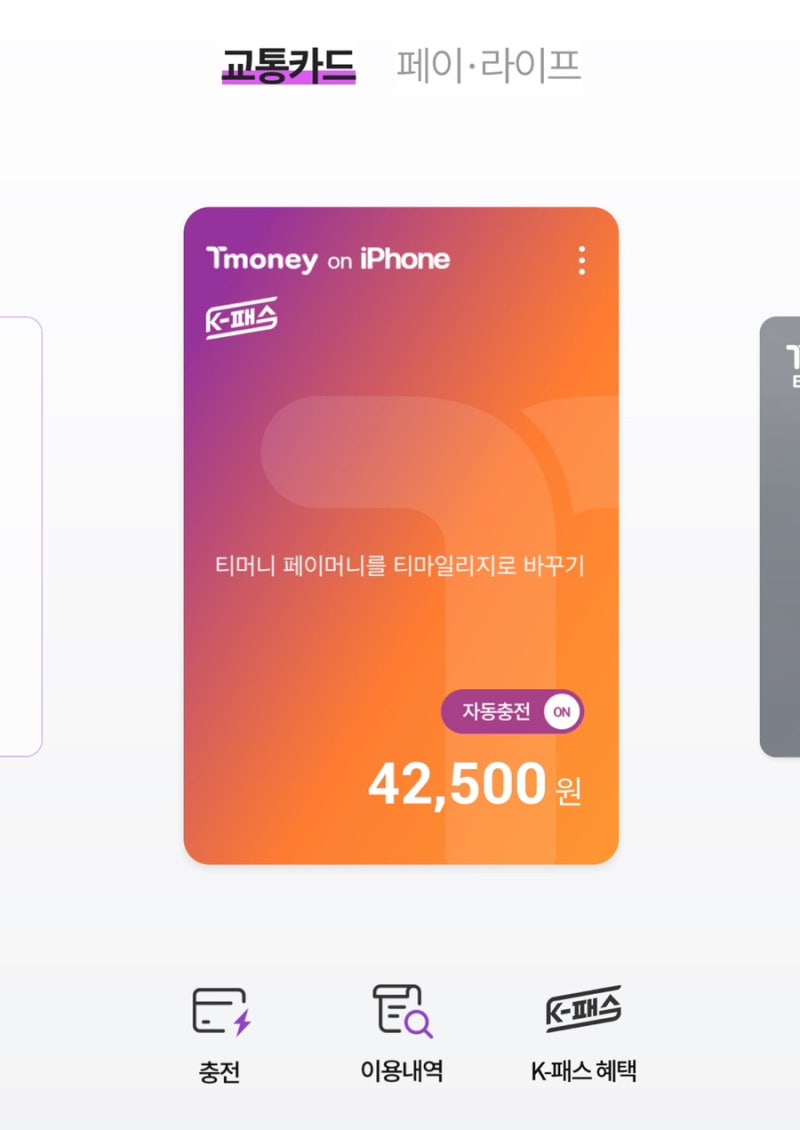 티머니 페이머니 티마일리지로 환불 후 변경하기 취소수수료없는