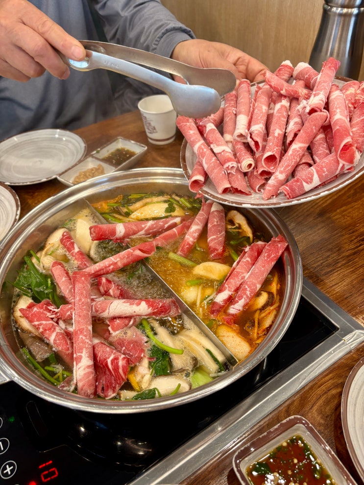  남위례역 맛집 다담샤브샤브 월남쌈:) 샤브샤브 무한리필 가족모임