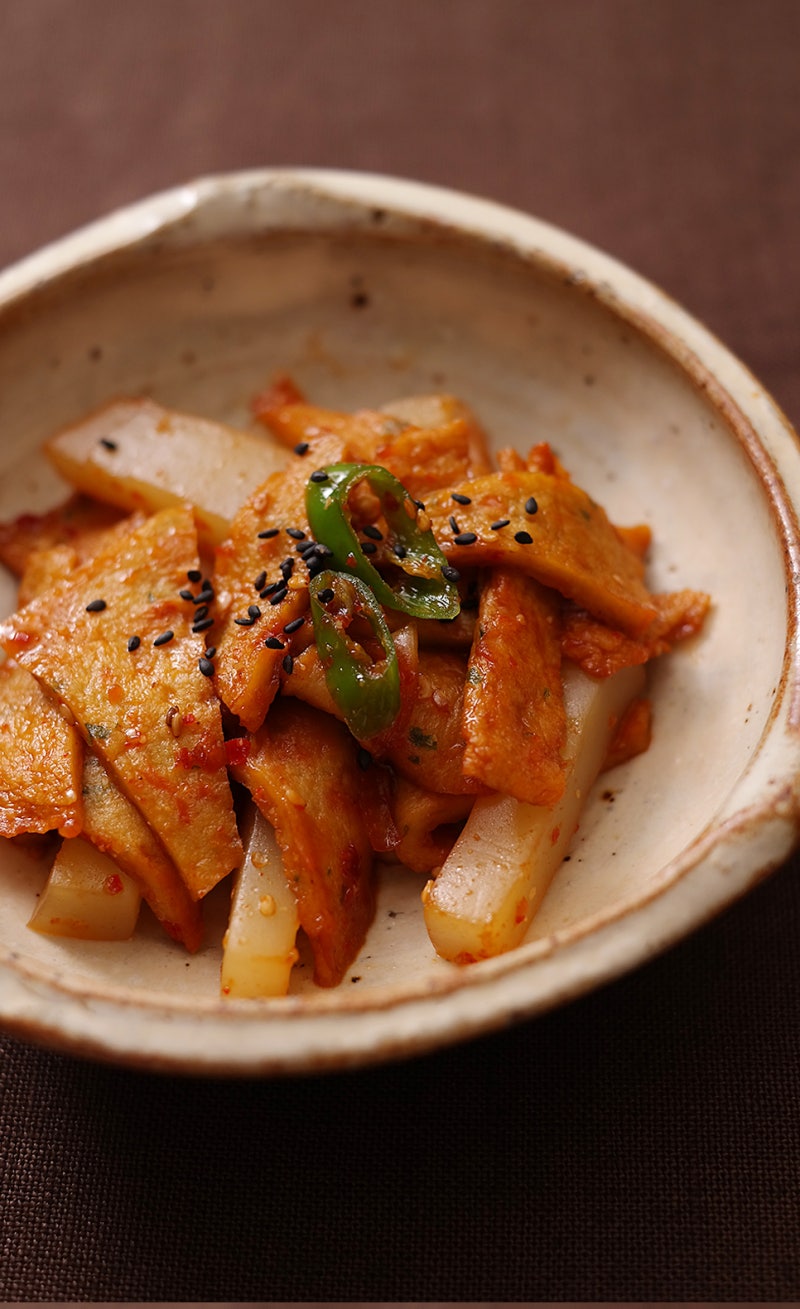 매운 오뎅볶음 레시피, 곤약볶음 매콤 어묵볶음 만드는법