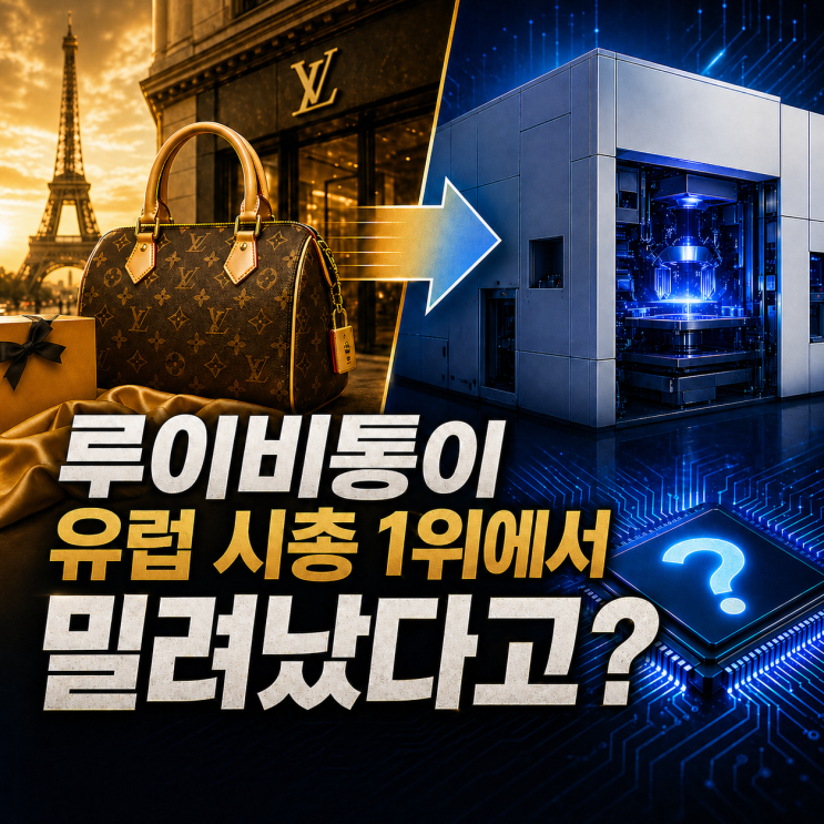  루이비통 밀려나더니 1위는 ASML? 유럽 시가총액 순위가 바뀐 이유