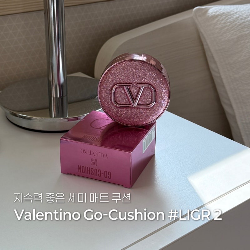 뷰티 | 발렌티노 고쿠션 파운데이션 Go-Cushion LIGR2 지속력 좋은 세미매트 쿠션