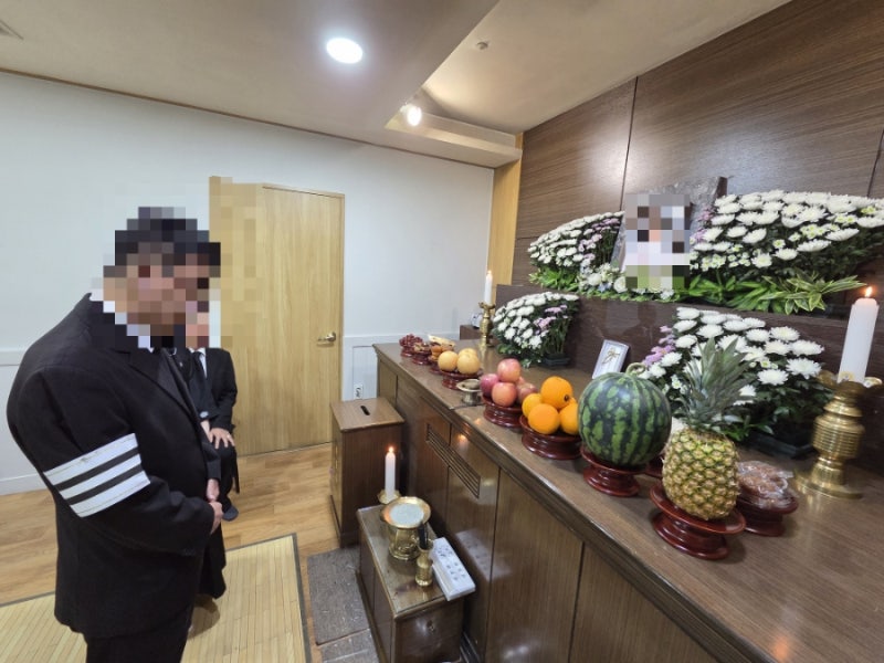 온종합병원장례식장 3일장 장례일지