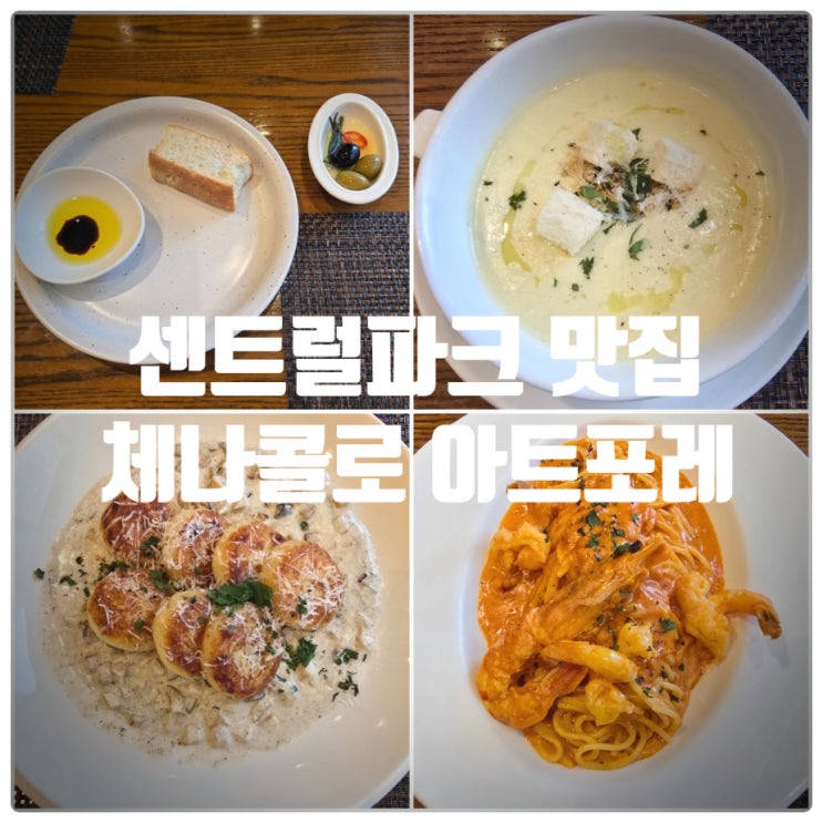  인천 송도센트럴파크 맛집 파스타, 뇨끼 전문점 『 체나콜로 아트포레 』 (Feat. 인천 블루리본 맛집)